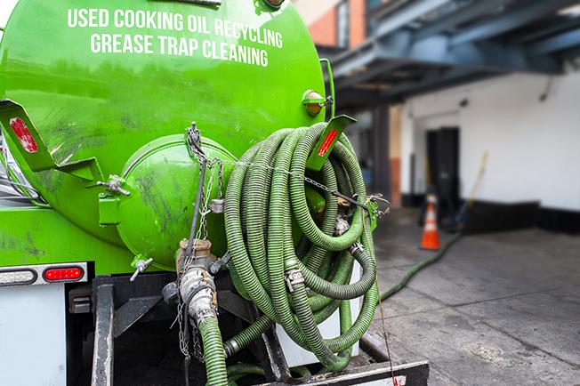 Grease Trap Cleaning of Utica workers